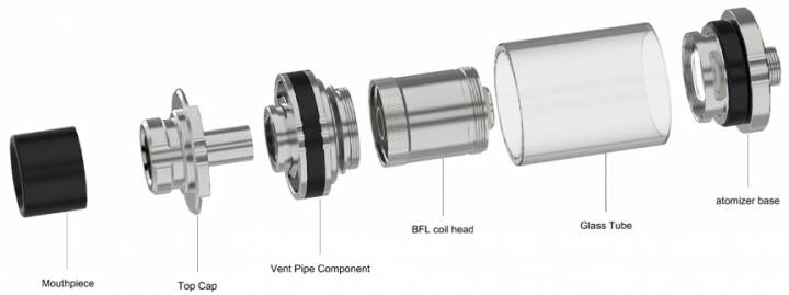 Joyetech Unimax 22 Atomizzatore 2ml Bfl Bfxl Bf 6