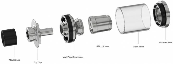 Unimax 25 Atomizzatore Joyetech 5ml Bfl Bfxl Bf 6
