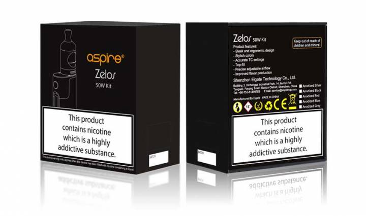 Aspire Zelos 50w Con Nautilus 2 Kit Completo 2500mah 9 Aspire Zelos 50w Con Nautilus 2 Kit Completo 2500mah 9